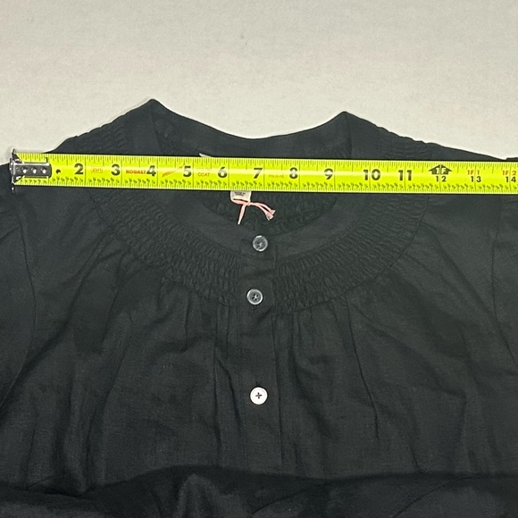 Boden US Size 12R Black Linen Midi Dress - Picture 9 of 16